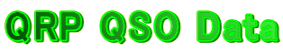 QRP QSO Data