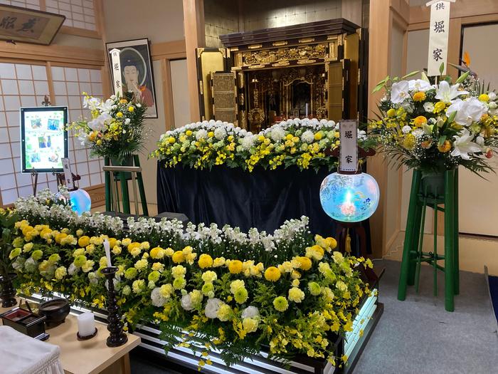 祭壇の設え