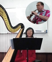 藤正信師、和子師