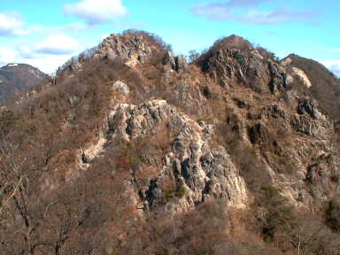 写真1 衝立岩 写真1