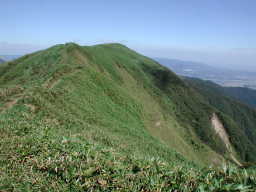 写真4 山頂を振り返る 写真4