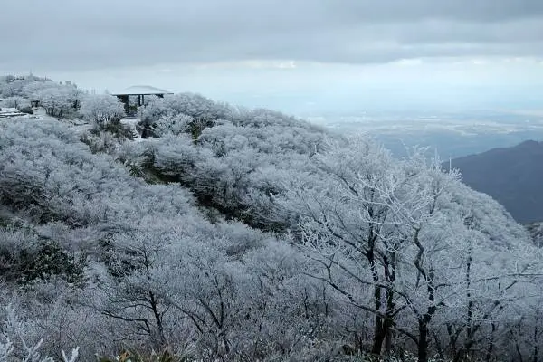 写真5 御在所岳山頂部にて 写真5