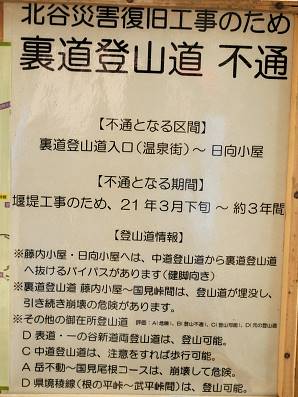 写真7 小峠の表示 写真7