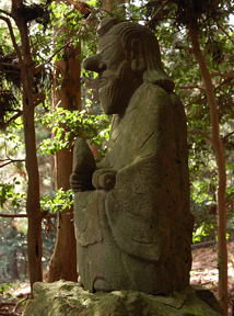 写真6 天狗像 写真6