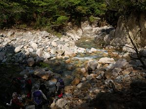 写真2 徒渉点 写真2