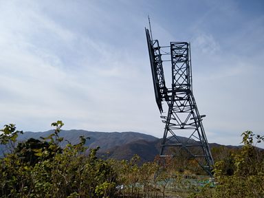 写真4 狗留尊山反射板 写真4