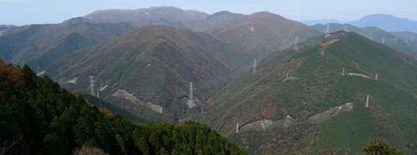 写真11 展望岩から 写真11