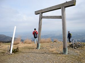 写真5 入道ヶ岳山頂 写真5