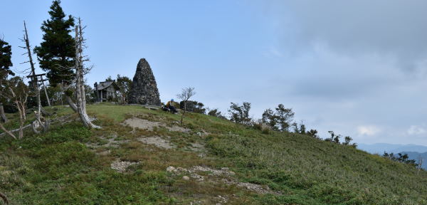 写真14 綿向山・山頂 写真14