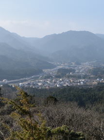 写真4 山頂から 写真4 山頂から
