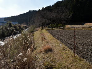 写真2 登山口・国道1号市瀬橋 写真2 登山口・国道1号市瀬橋