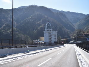 写真7 雪が消えた湯の山かもしか大橋 写真7 雪が消えた湯の山かもしか大橋