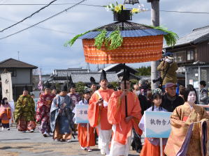 写真5 あいの土山斎王群行 写真5 あいの土山斎王群行