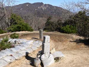 写真9 水晶岳三角点 写真9 水晶岳三角点