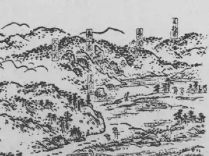 大黒岩・恵比寿岩(伊勢参宮名所絵図) 大黒岩・恵美須岩(伊勢参宮名所絵図)