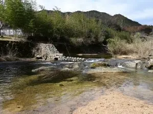 写真3 鈴鹿川へ下りた 写真3 鈴鹿川へ下りた