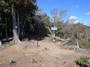 写真2 臼杵ヶ岳山頂 写真2 臼杵ヶ岳山頂